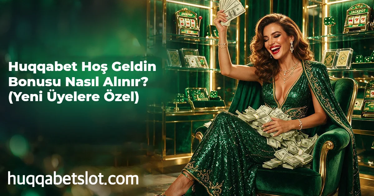 Huqqabet Hoş Geldin Bonusu Nasıl Alınır? (Yeni Üyelere Özel)