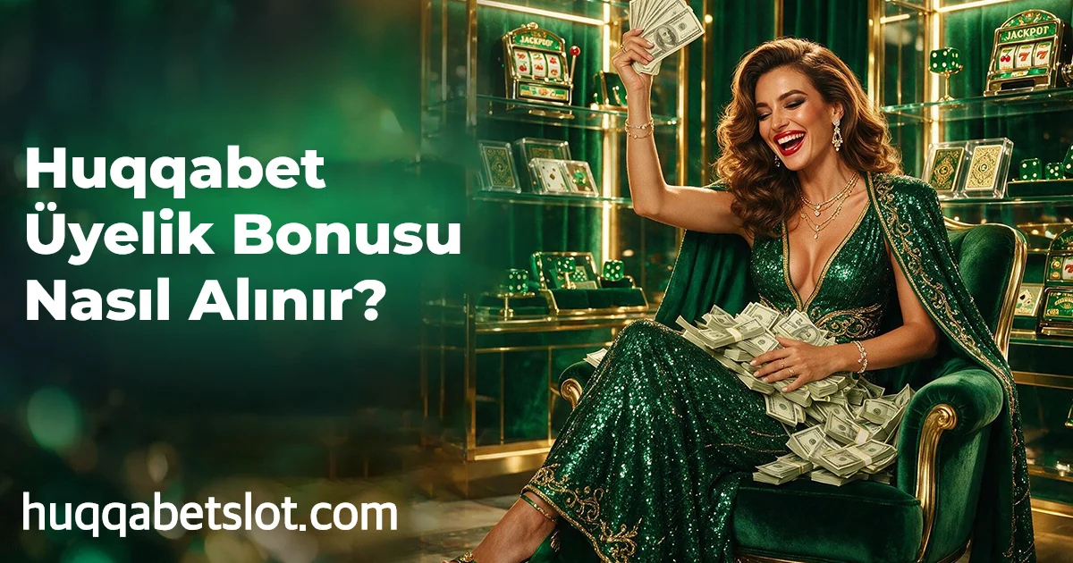 Huqqabet Üyelik Bonusu Nasıl Alınır?